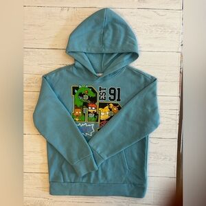 Rugrats Hoodie Kids Size L 10/12 Nickelodeon Graphic Sweatshirt